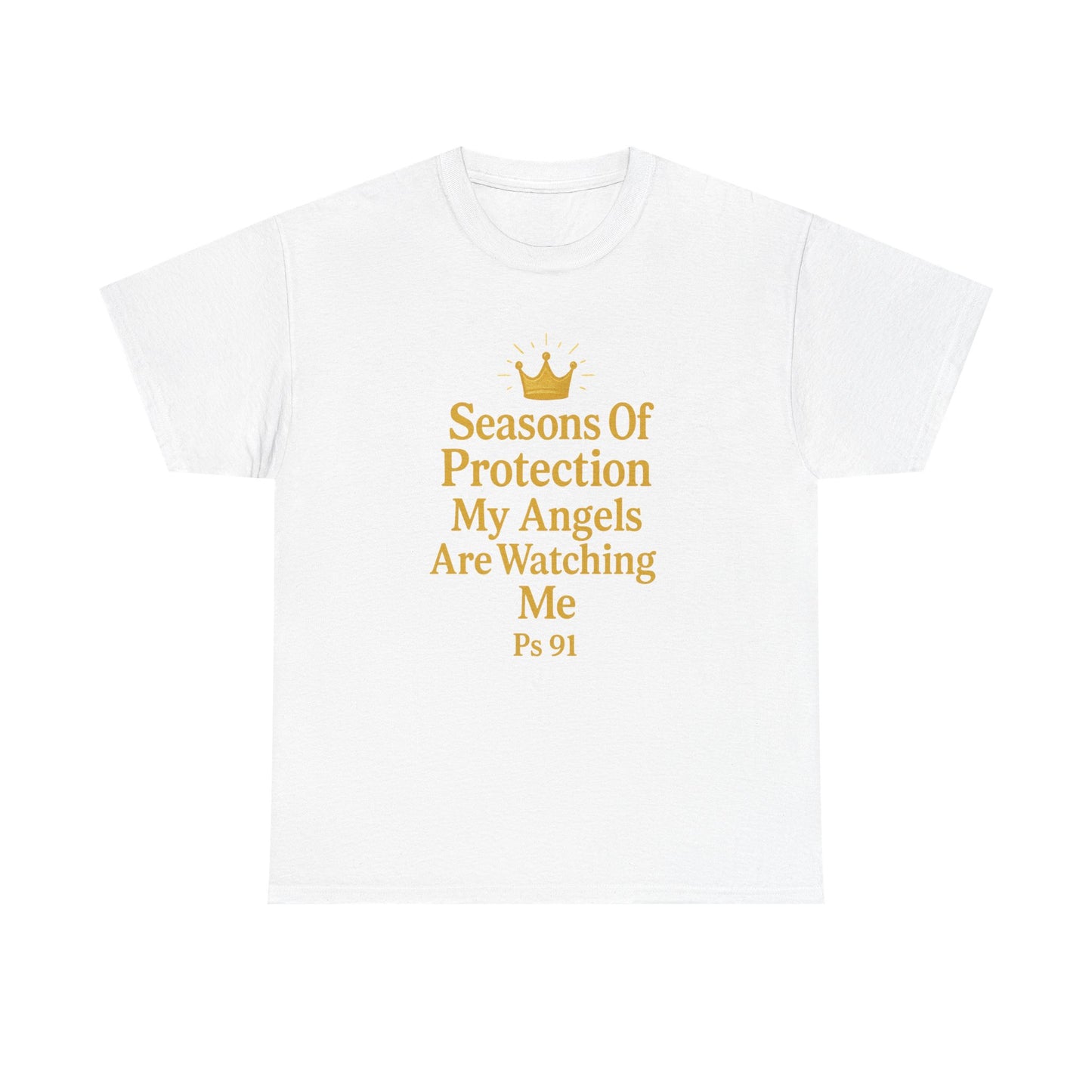 Angelic Protection Tee, Spiritual Shirt, Faith-Based Gift, Christian Apparel, Inspirational Clothing