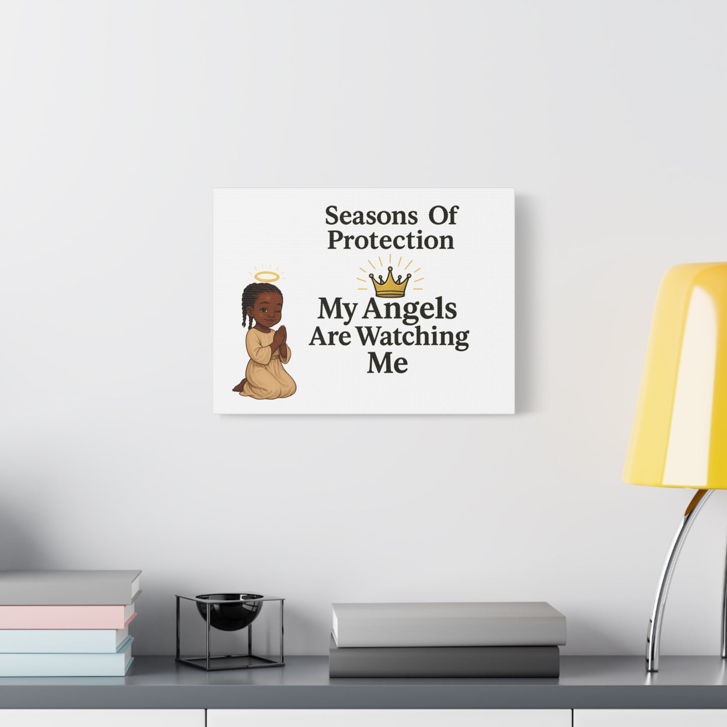 Inspirational Canvas Art, Faith Decor, Childrens Wall Art, Nursery Decor, Gift for Parents, Christian Home Decoration