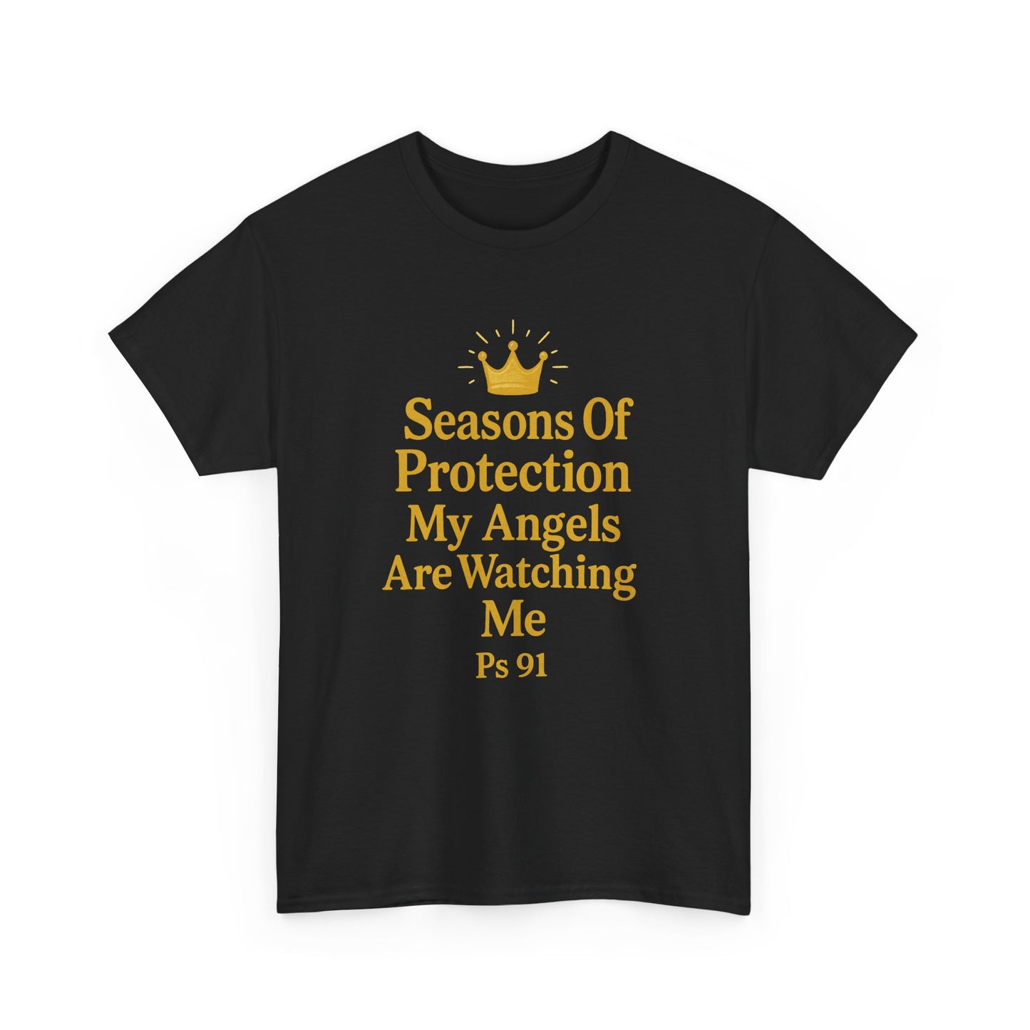Angelic Protection Tee, Spiritual Shirt, Faith-Based Gift, Christian Apparel, Inspirational Clothing