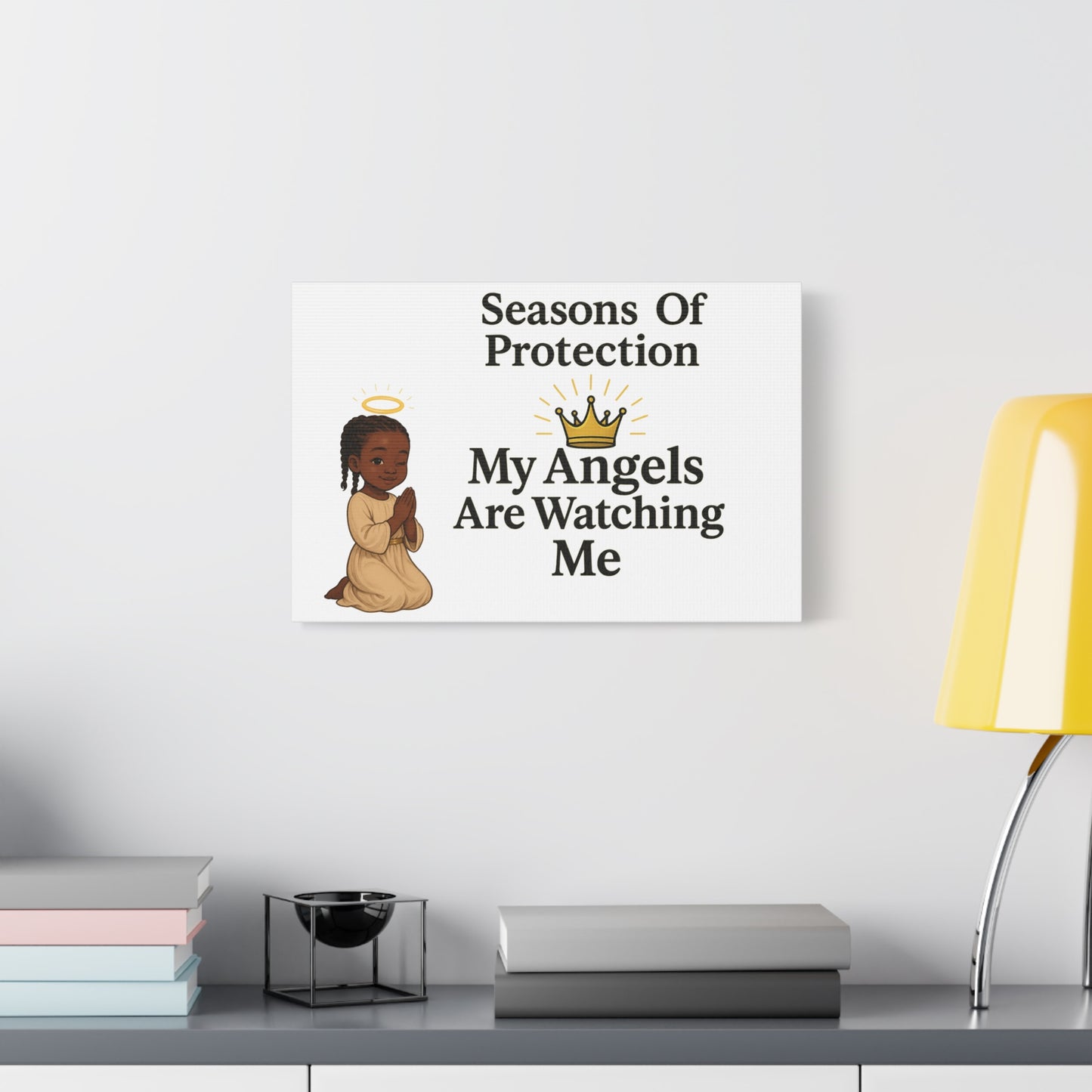 Inspirational Canvas Art, Faith Decor, Childrens Wall Art, Nursery Decor, Gift for Parents, Christian Home Decoration