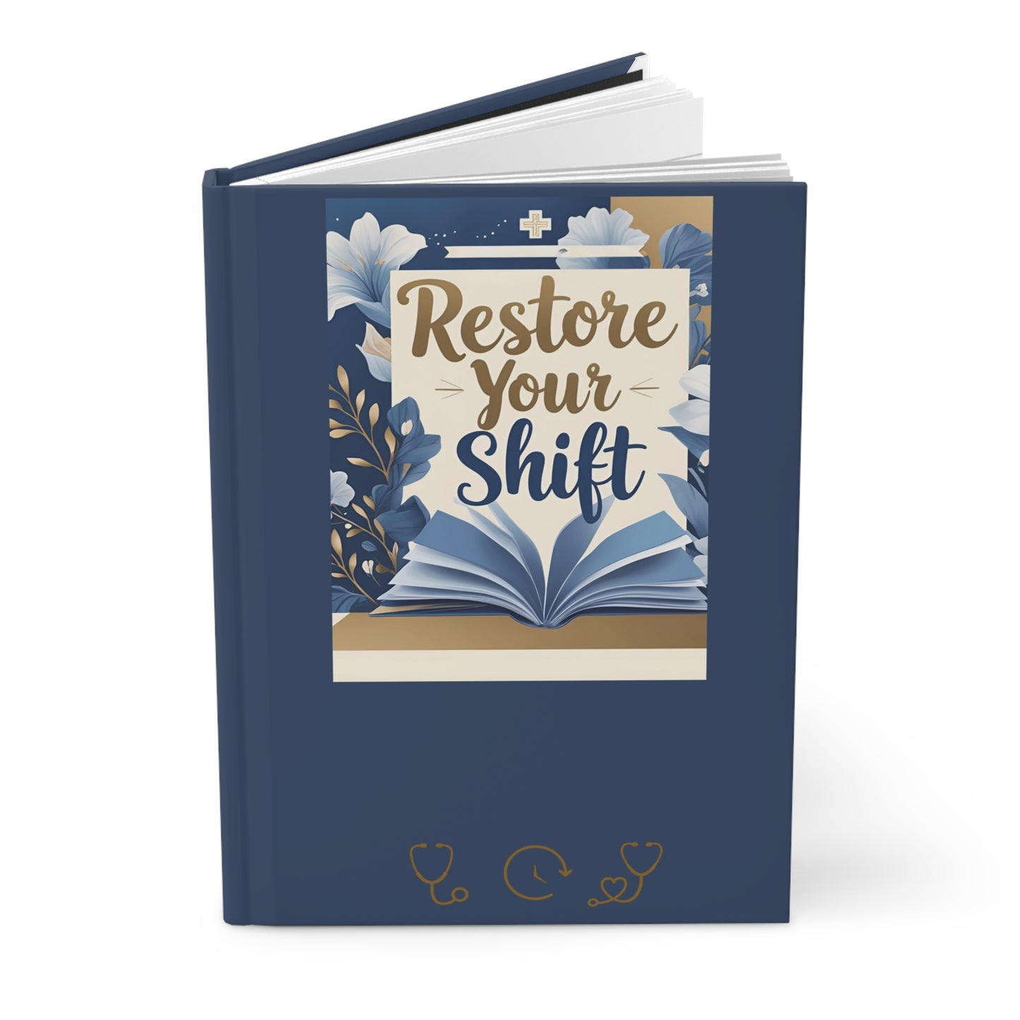 Empowering Healthcare Journal - Restore Your Shift, Nurses Gift, Motivational Notebook, Self-Care Journal, Mindfulness Planner