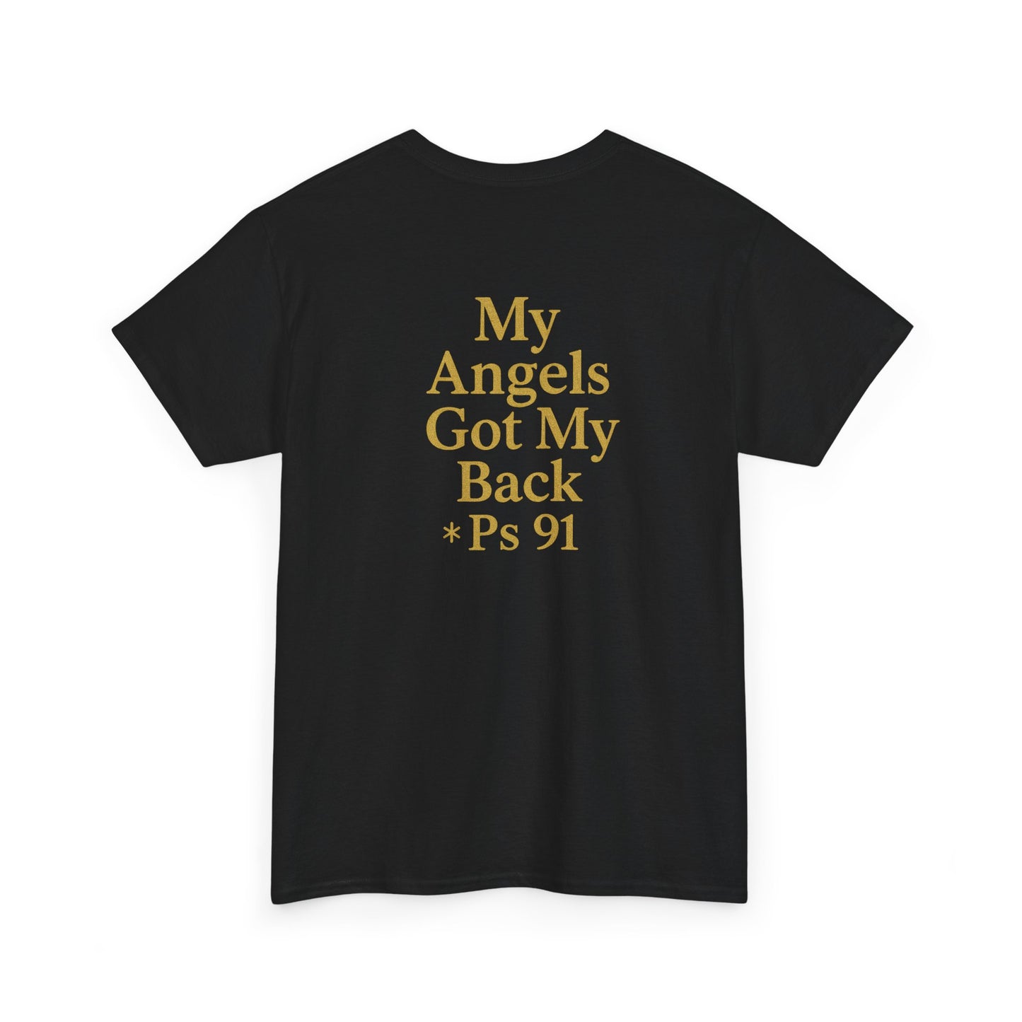 Angelic Protection Tee, Spiritual Shirt, Faith-Based Gift, Christian Apparel, Inspirational Clothing