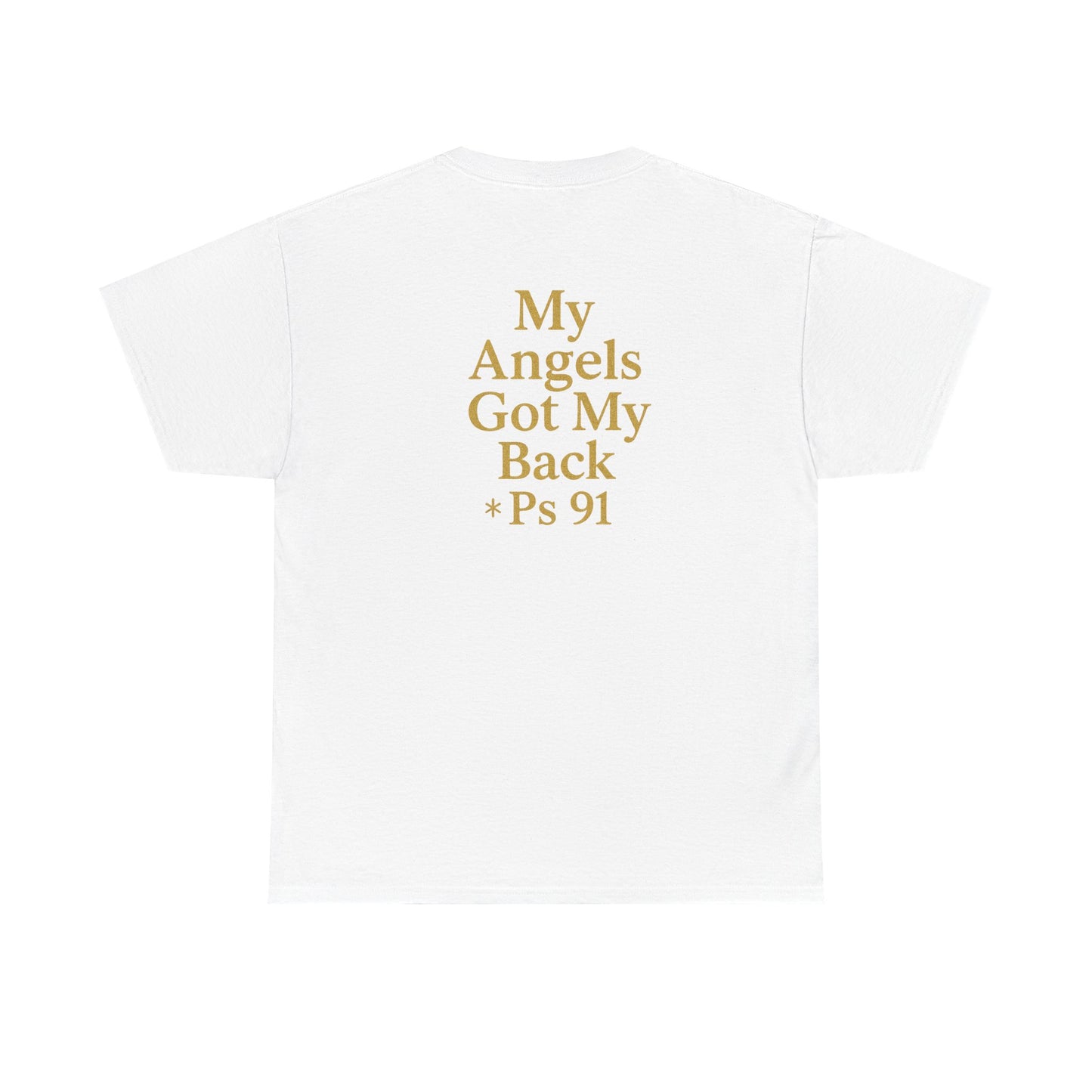 Angelic Protection Tee, Spiritual Shirt, Faith-Based Gift, Christian Apparel, Inspirational Clothing