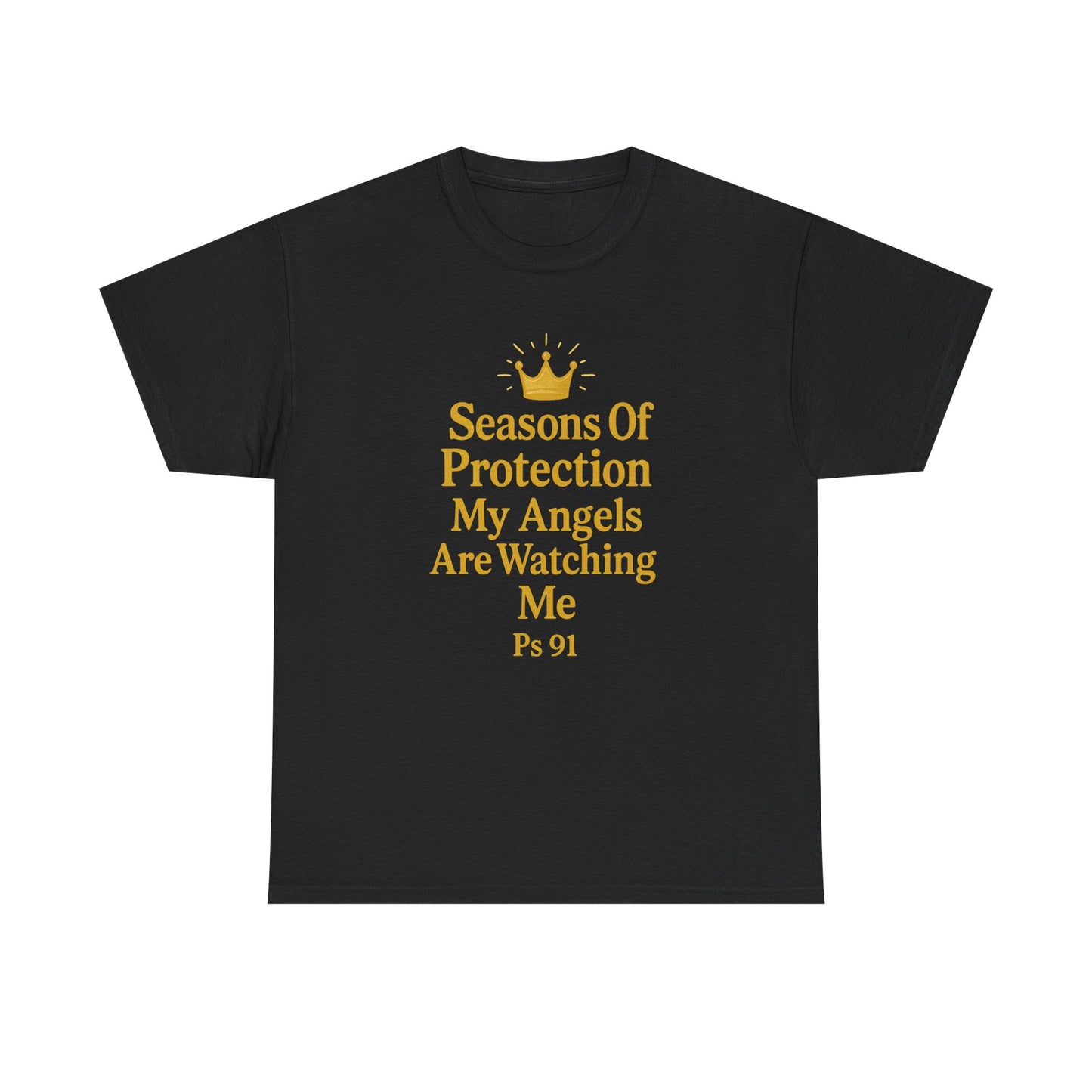 Angelic Protection Tee, Spiritual Shirt, Faith-Based Gift, Christian Apparel, Inspirational Clothing