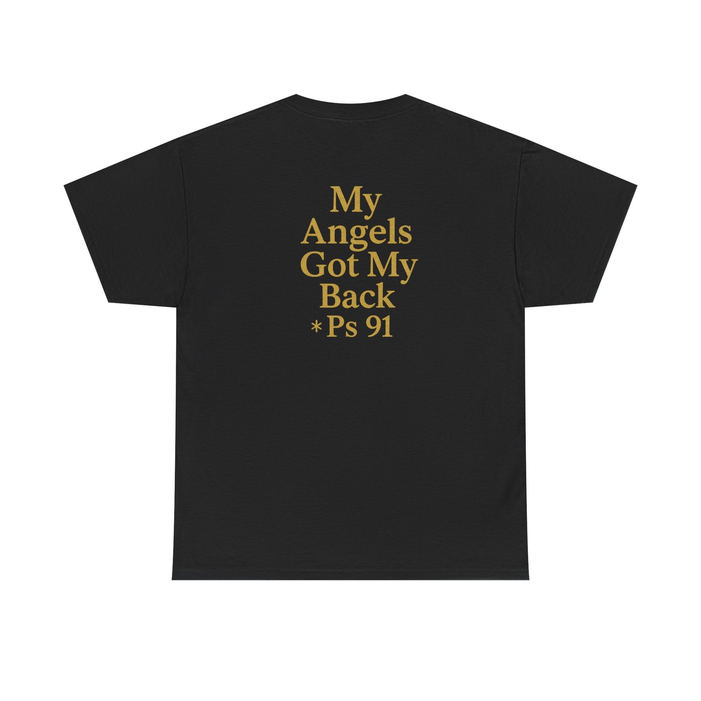Angelic Protection Tee, Spiritual Shirt, Faith-Based Gift, Christian Apparel, Inspirational Clothing