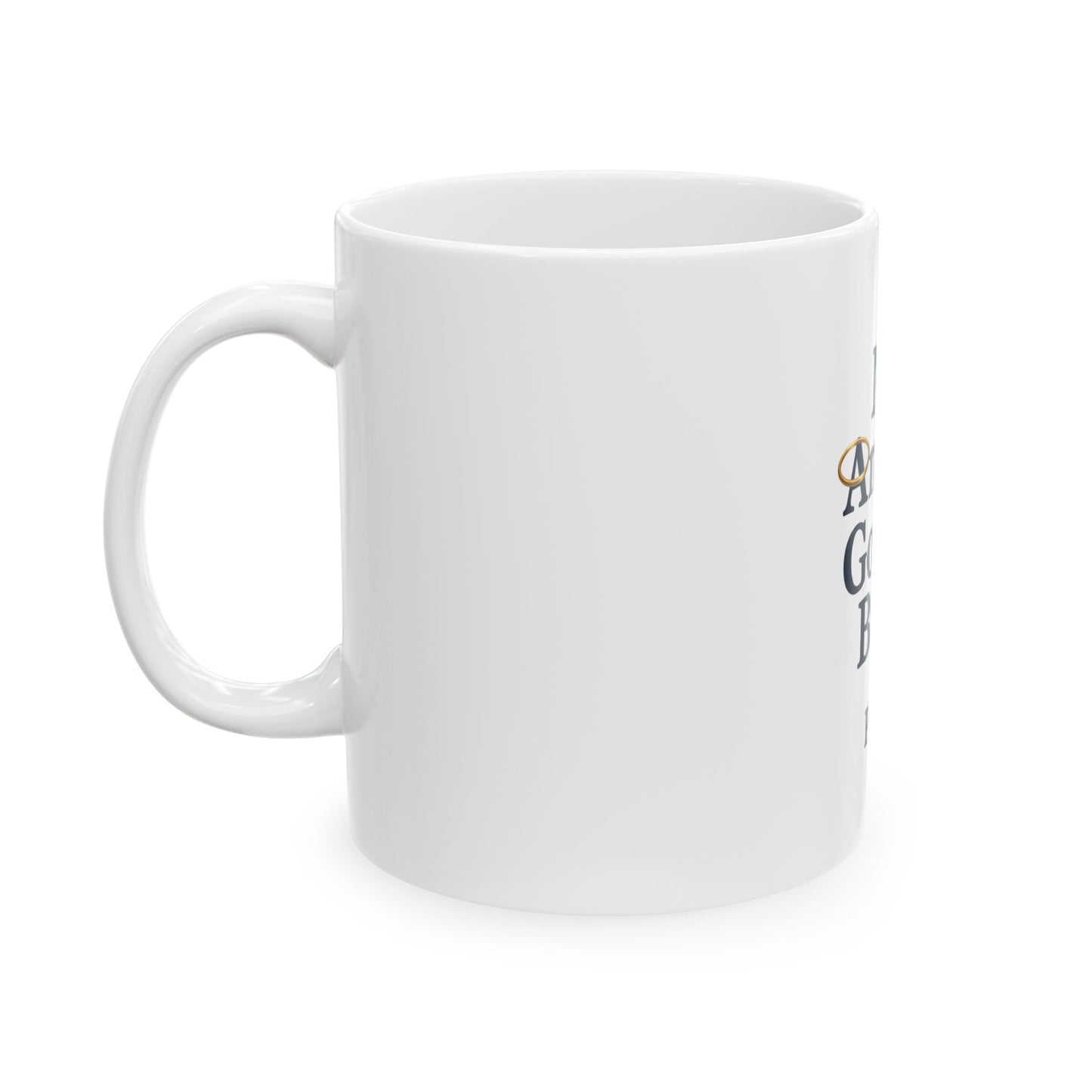 Inspirational Ceramic Mug - My Angels Got My Back, Faith Mug, Prayer Coffee Cup, Gift for Friends, Spiritual Home Decor