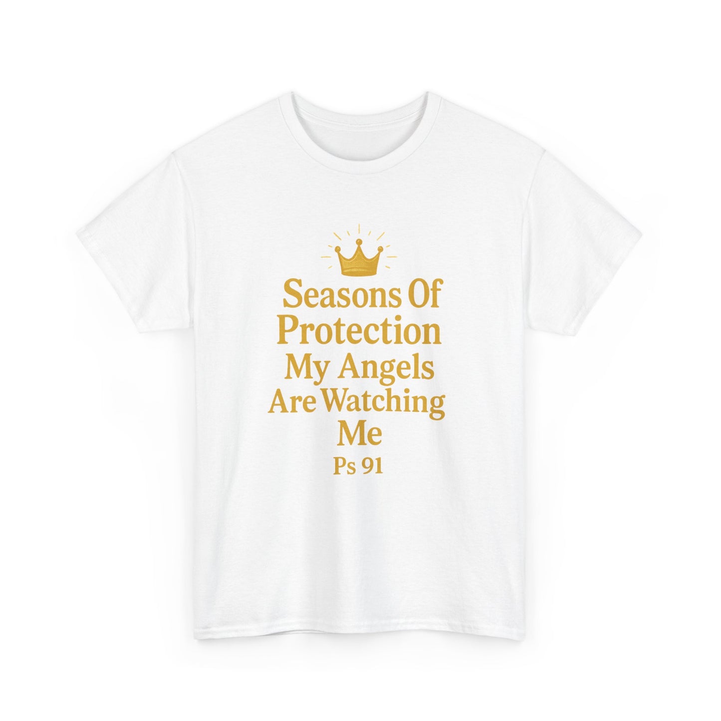 Angelic Protection Tee, Spiritual Shirt, Faith-Based Gift, Christian Apparel, Inspirational Clothing