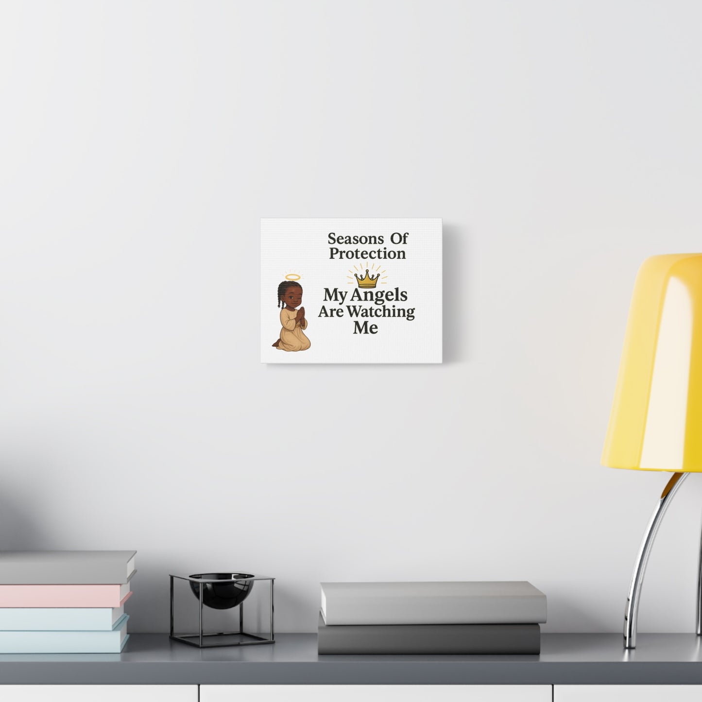 Inspirational Canvas Art, Faith Decor, Childrens Wall Art, Nursery Decor, Gift for Parents, Christian Home Decoration