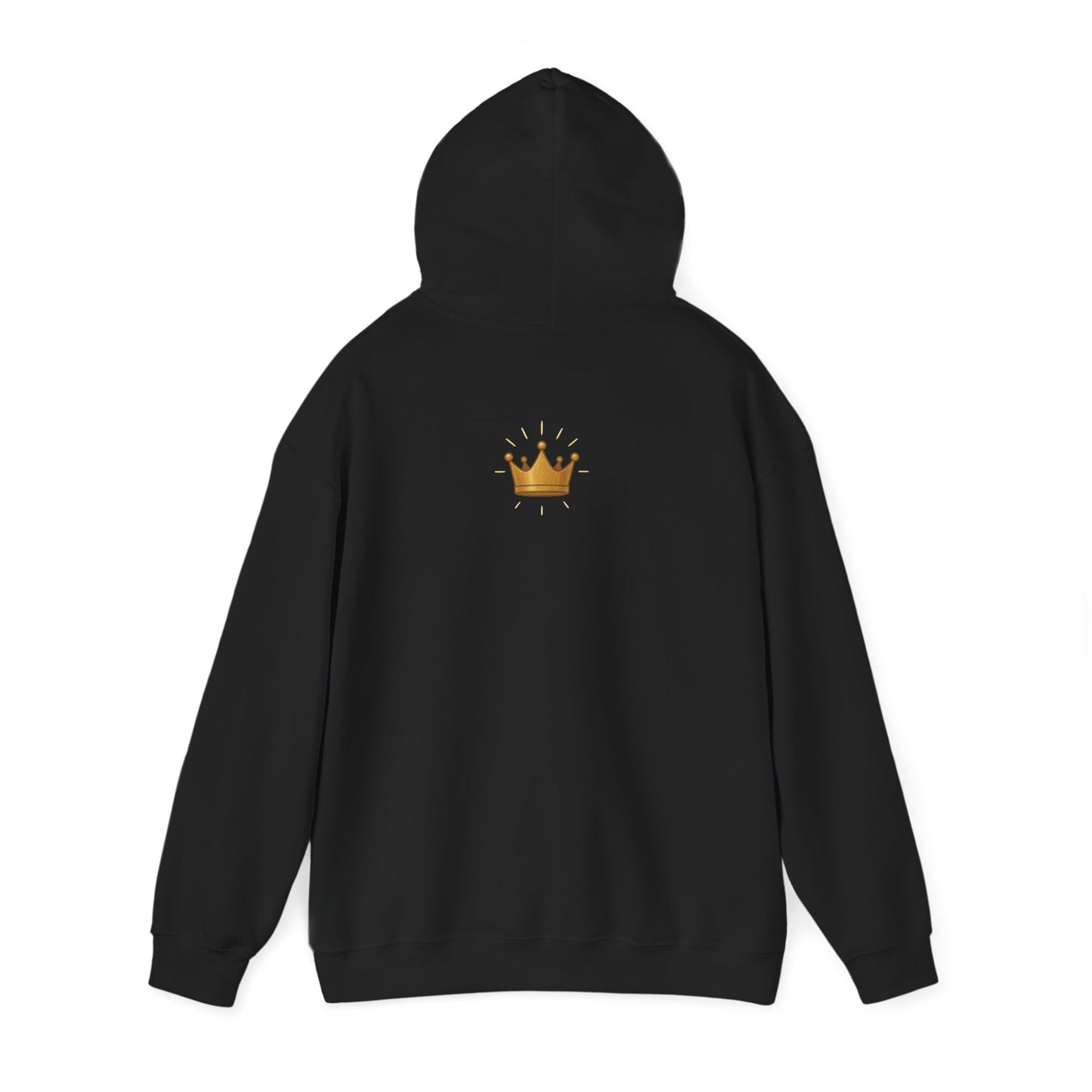 Crown Emblem Hoodie, Cozy Sweatshirt for All, Gift for Birthdays, Unisex Fashion, Perfect for Celebrations, Casual Daily Wear