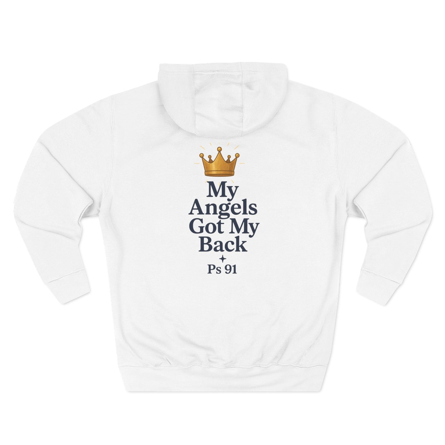 Faith-Inspired Fleece Hoodie, Cozy Prayer Hoodie, Spiritual Gift for Her, Christian Apparel, Everyday Comfort