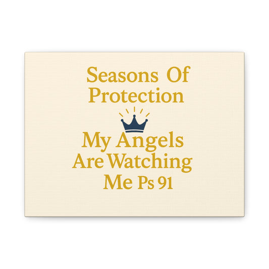 Inspirational Canvas Wall Art - Seasons of Protection - Faith Decor, Home Decoration, Gift for Friends, Motivational Art, Spiritual [...]