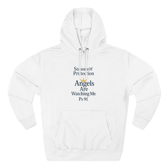 Faith-Inspired Fleece Hoodie, Cozy Prayer Hoodie, Spiritual Gift for Her, Christian Apparel, Everyday Comfort