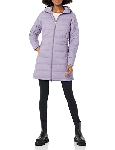 Amazon Essentials Women's Lightweight Water-Resistant Hooded Puffer Coat (Available in Plus Size)