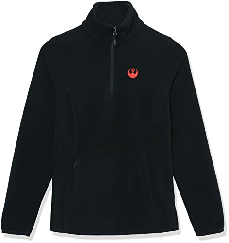 Amazon Essentials Disney | Marvel | Star Wars Women's Polar Fleece Quarter-Zip Mock Jackets