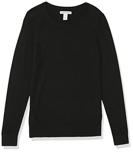 Amazon Essentials Women's Long-Sleeve Lightweight Crewneck Sweater (Available in Plus Size)