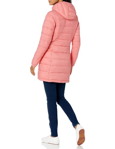 Amazon Essentials Women's Lightweight Water-Resistant Hooded Puffer Coat (Available in Plus Size)