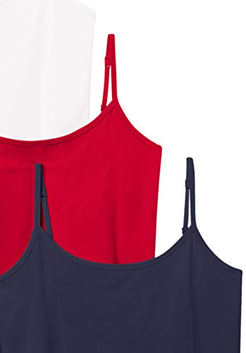 Amazon Essentials Women's Slim-Fit Camisole, Pack of 4