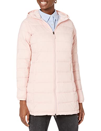 Amazon Essentials Women's Lightweight Water-Resistant Hooded Puffer Coat (Available in Plus Size)