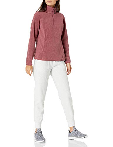 Amazon Essentials Women's Classic-Fit Long-Sleeve Quarter-Zip Polar Fleece Pullover Jacket - Discontinued Colors