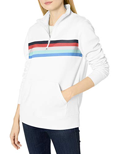 Amazon Essentials Women's Long-Sleeve Fleece Quarter-Zip Top (Available in Plus Size)