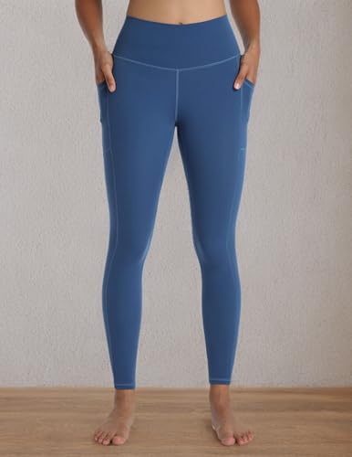 Colorfulkoala Women's High Waisted Yoga Pants 7/8 Length Leggings with Pockets