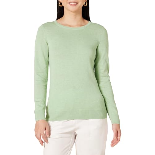 Amazon Essentials Women's Long-Sleeve Lightweight Crewneck Sweater (Available in Plus Size)