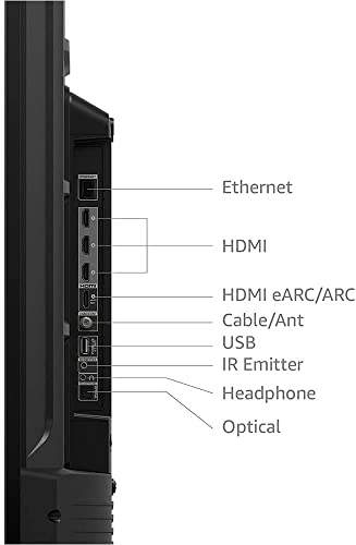 Amazon Fire TV 50" 4-Series 4K UHD smart TV with Fire TV Alexa Voice Remote, stream live TV without cable