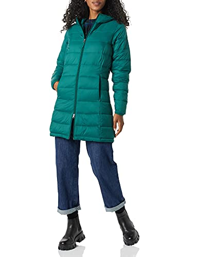 Amazon Essentials Women's Lightweight Water-Resistant Hooded Puffer Coat (Available in Plus Size)