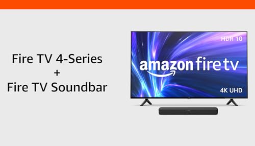 Amazon Fire TV 50" 4-Series 4K UHD smart TV with Fire TV Alexa Voice Remote, stream live TV without cable