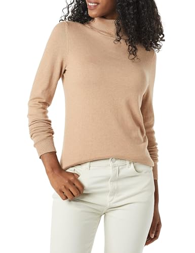 Amazon Essentials Women's Classic-Fit Lightweight Long-Sleeve Turtleneck Sweater (Available in Plus Size)