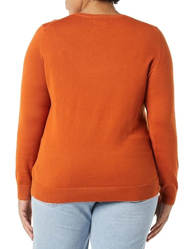 Amazon Essentials Women's Long-Sleeve Lightweight Crewneck Sweater (Available in Plus Size)