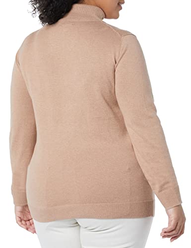 Amazon Essentials Women's Classic-Fit Lightweight Long-Sleeve Turtleneck Sweater (Available in Plus Size)