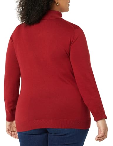 Amazon Essentials Women's Classic-Fit Lightweight Long-Sleeve Turtleneck Sweater (Available in Plus Size)