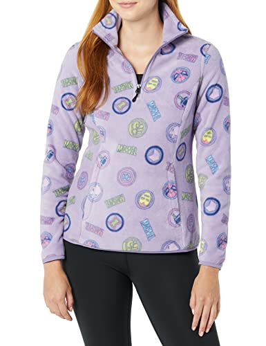 Amazon Essentials Disney | Marvel | Star Wars Women's Polar Fleece Quarter-Zip Mock Jackets