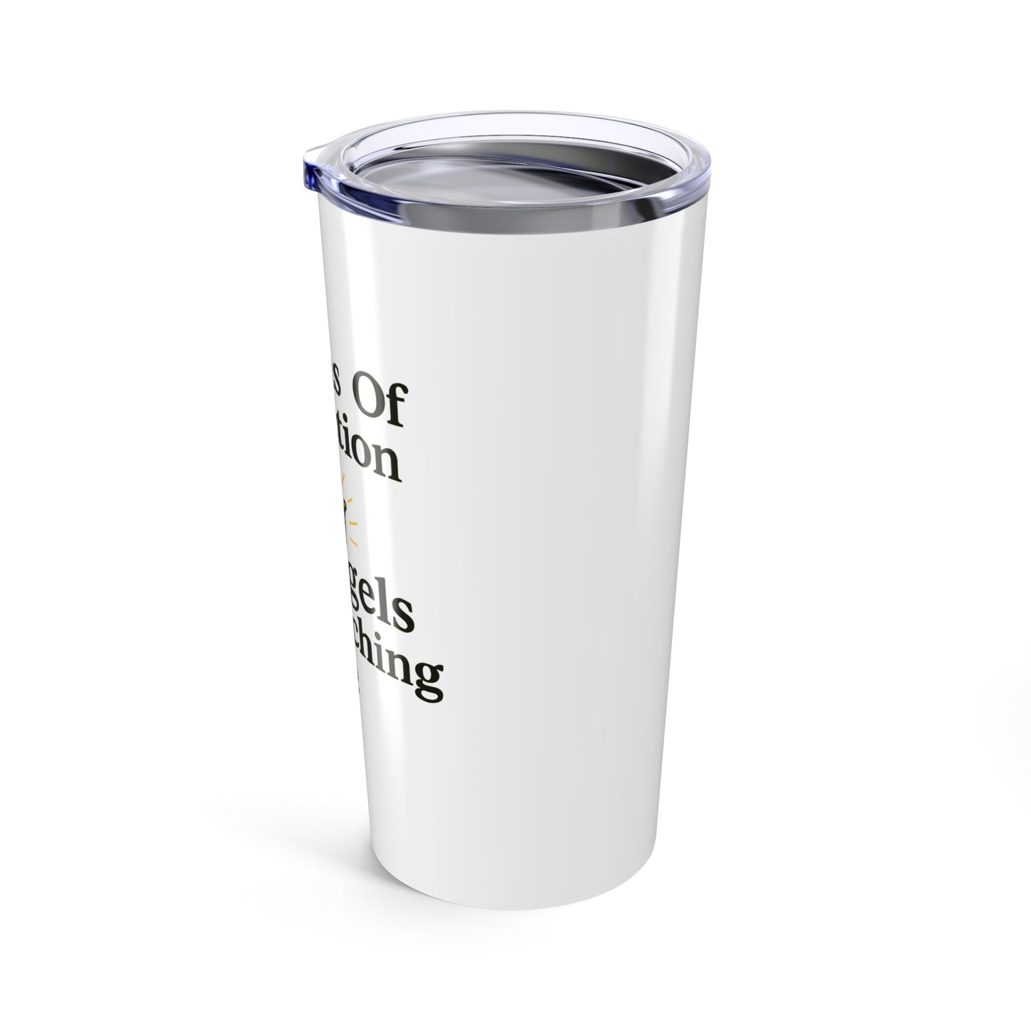 20oz Motivational Tumbler | Seasons of Protection | My Angels Are Watching Me | Gift for Spiritual Encouragement, Inspirational [...]