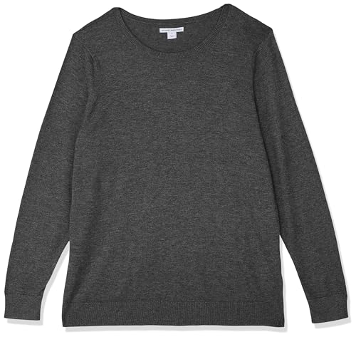 Amazon Essentials Women's Long-Sleeve Lightweight Crewneck Sweater (Available in Plus Size)