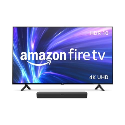 Amazon Fire TV 50" 4-Series 4K UHD smart TV with Fire TV Alexa Voice Remote, stream live TV without cable