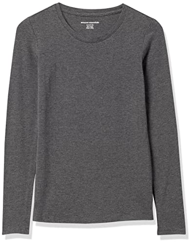 Amazon Essentials Women's Classic-Fit Long-Sleeve Crewneck T-Shirt (Available in Plus Size)