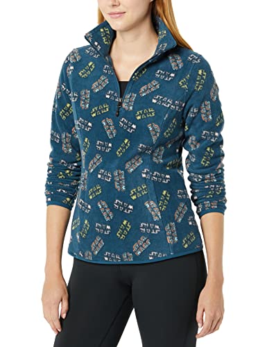 Amazon Essentials Disney | Marvel | Star Wars Women's Polar Fleece Quarter-Zip Mock Jackets