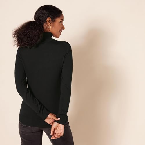 Amazon Essentials Women's Classic-Fit Lightweight Long-Sleeve Turtleneck Sweater (Available in Plus Size)