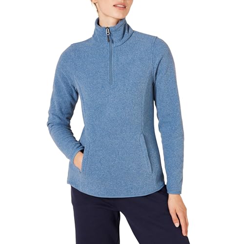 Amazon Essentials Women's Classic-Fit Long-Sleeve Quarter-Zip Polar Fleece Pullover Jacket - Discontinued Colors