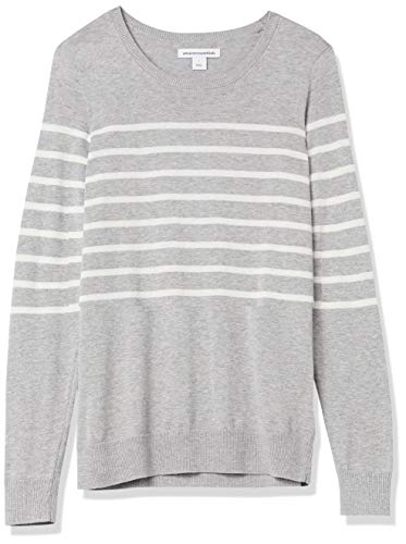 Amazon Essentials Women's Long-Sleeve Lightweight Crewneck Sweater (Available in Plus Size)