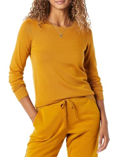 Amazon Essentials Women's Long-Sleeve Lightweight Crewneck Sweater (Available in Plus Size)