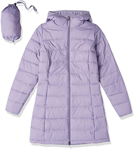 Amazon Essentials Women's Lightweight Water-Resistant Hooded Puffer Coat (Available in Plus Size)