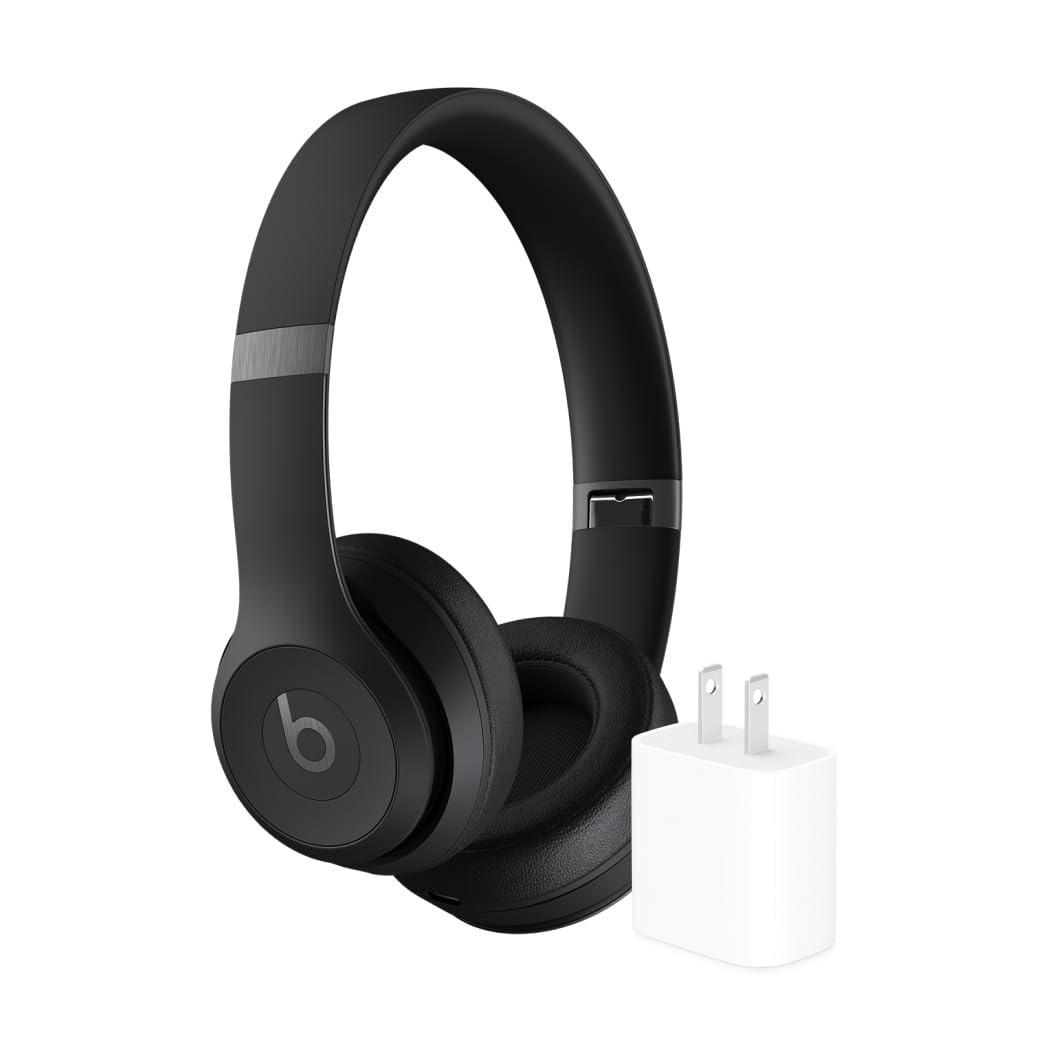 Beats Solo 4 - Wireless Bluetooth On-Ear Headphones, Apple & Android Compatible, Up to 50 Hours of Battery Life - Slate Blue