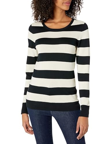 Amazon Essentials Women's Long-Sleeve Lightweight Crewneck Sweater (Available in Plus Size)