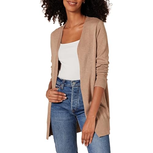 Amazon Essentials Women's Lightweight Open-Front Cardigan Sweater (Available in Plus Size)