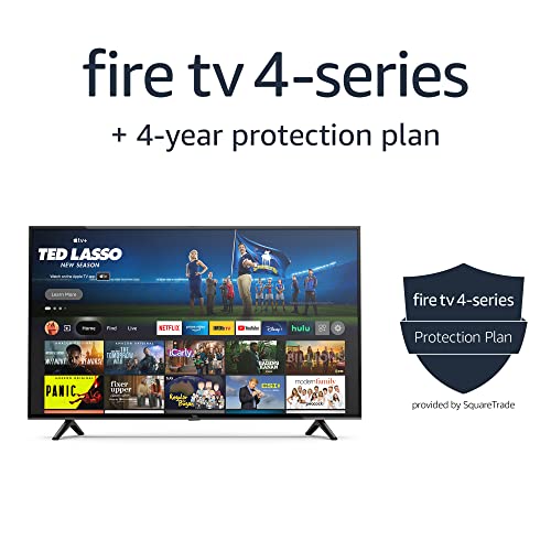 Amazon Fire TV 50" 4-Series 4K UHD smart TV with Fire TV Alexa Voice Remote, stream live TV without cable