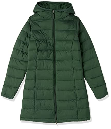 Amazon Essentials Women's Lightweight Water-Resistant Hooded Puffer Coat (Available in Plus Size)