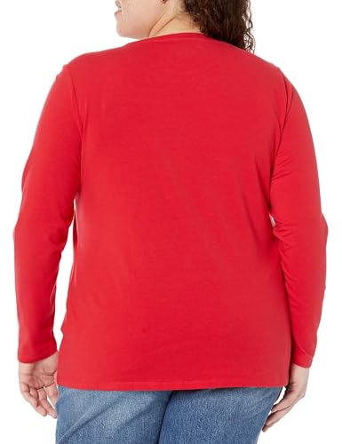 Amazon Essentials Women's Classic-Fit Long-Sleeve Crewneck T-Shirt (Available in Plus Size)